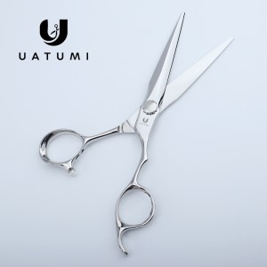 6 inch Japanese steel VG10 professional hair scissors flat cut