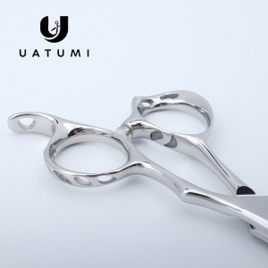 6 inch Japanese steel VG10 professional hair scissors flat cut