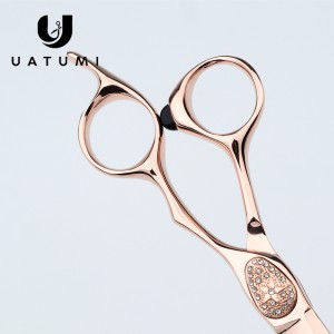 Japan VG10 steel rose gold 6-inch Crockheart shears