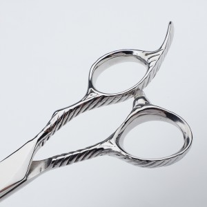 6 “professional hair scissors set straight&thinning scissors set