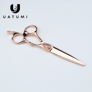 Japan VG10 steel rose gold 6-inch Crockheart shears