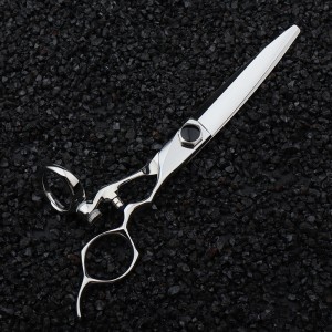 6.3 inch rotary handle Japanese VG10 steel professional barber scissors