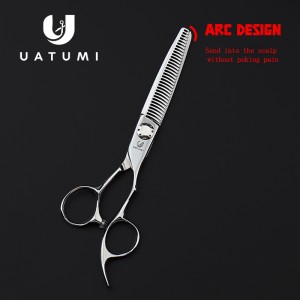 6.2 inch teeth cut hair 10-15% Japanese VG10 steel