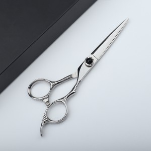 6 “professional hair scissors set straight&thinning scissors set