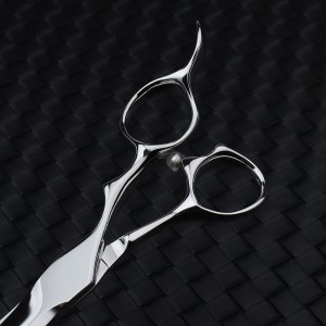 Japanese steel VG10 6.3 inch CNC barber scissors for both wet and dry use