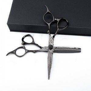 Damascus 5.5 “Hair scissors set Flat Scissors & Thinning scissors Japan VG10 steel